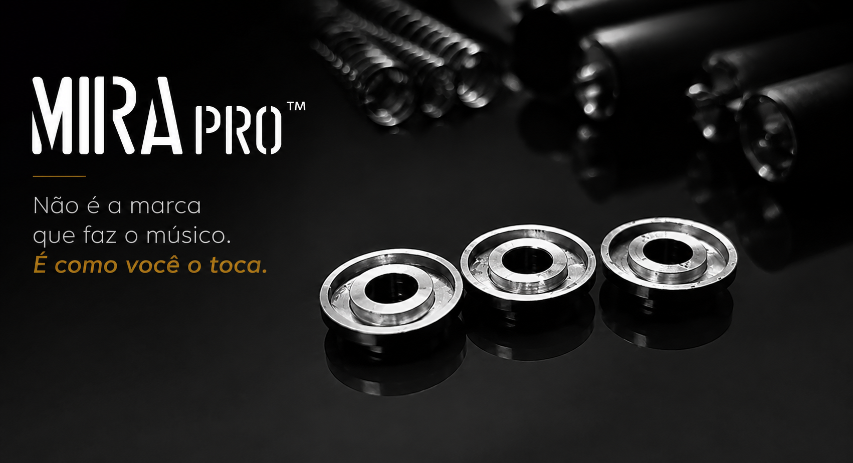 Não é a marca que faz o músico. É como você o toca.